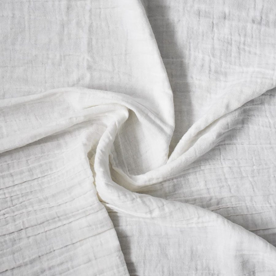 Double gaze de coton biologique Fibre Bio