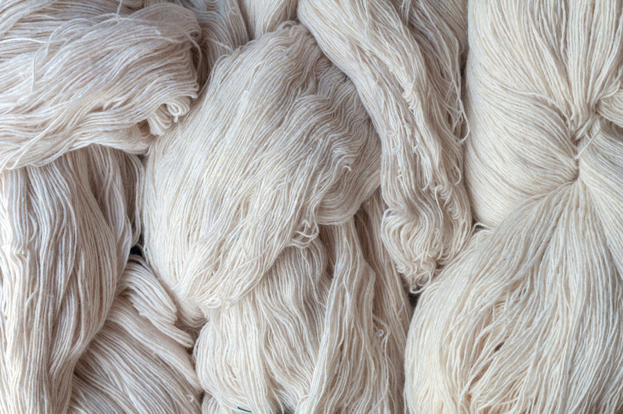 Fils de coton bio